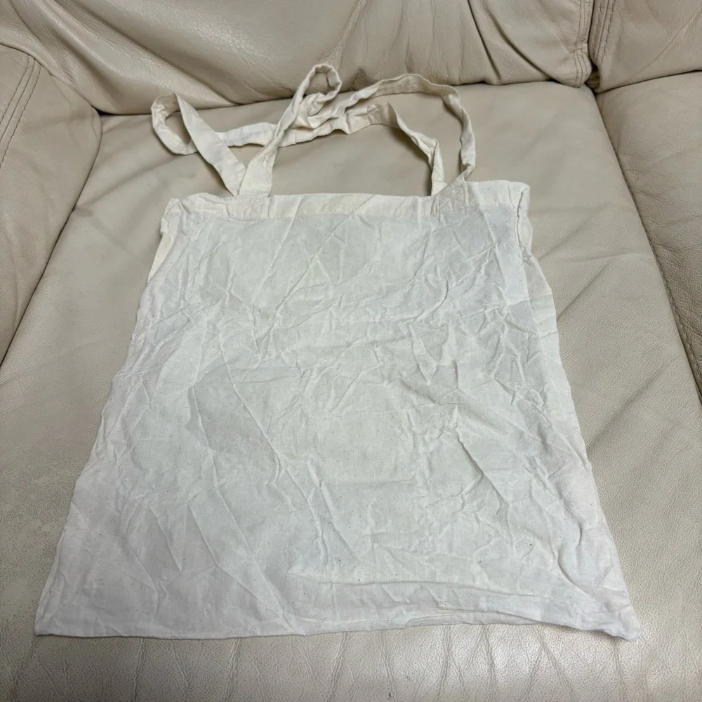 SACAI x KAWS Small Tote Bag Beige Bear 13 x 12 in